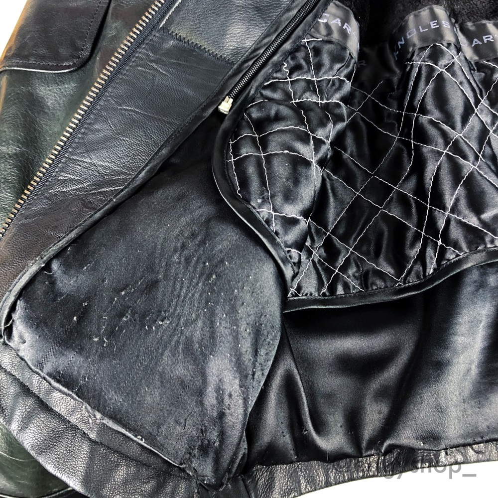 [Knoles & Carter] Italian Lamb Skin Leather Jacket - Picture 7 of 8
